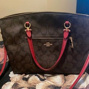 Coach purse with matching wallet
